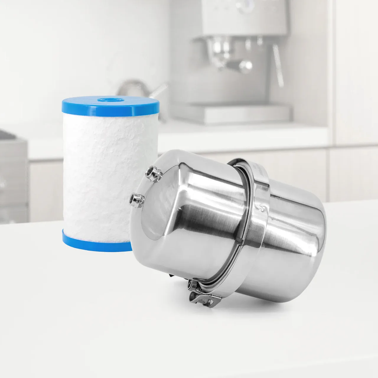 Multipure Aquaversa installed at a kitchen sink