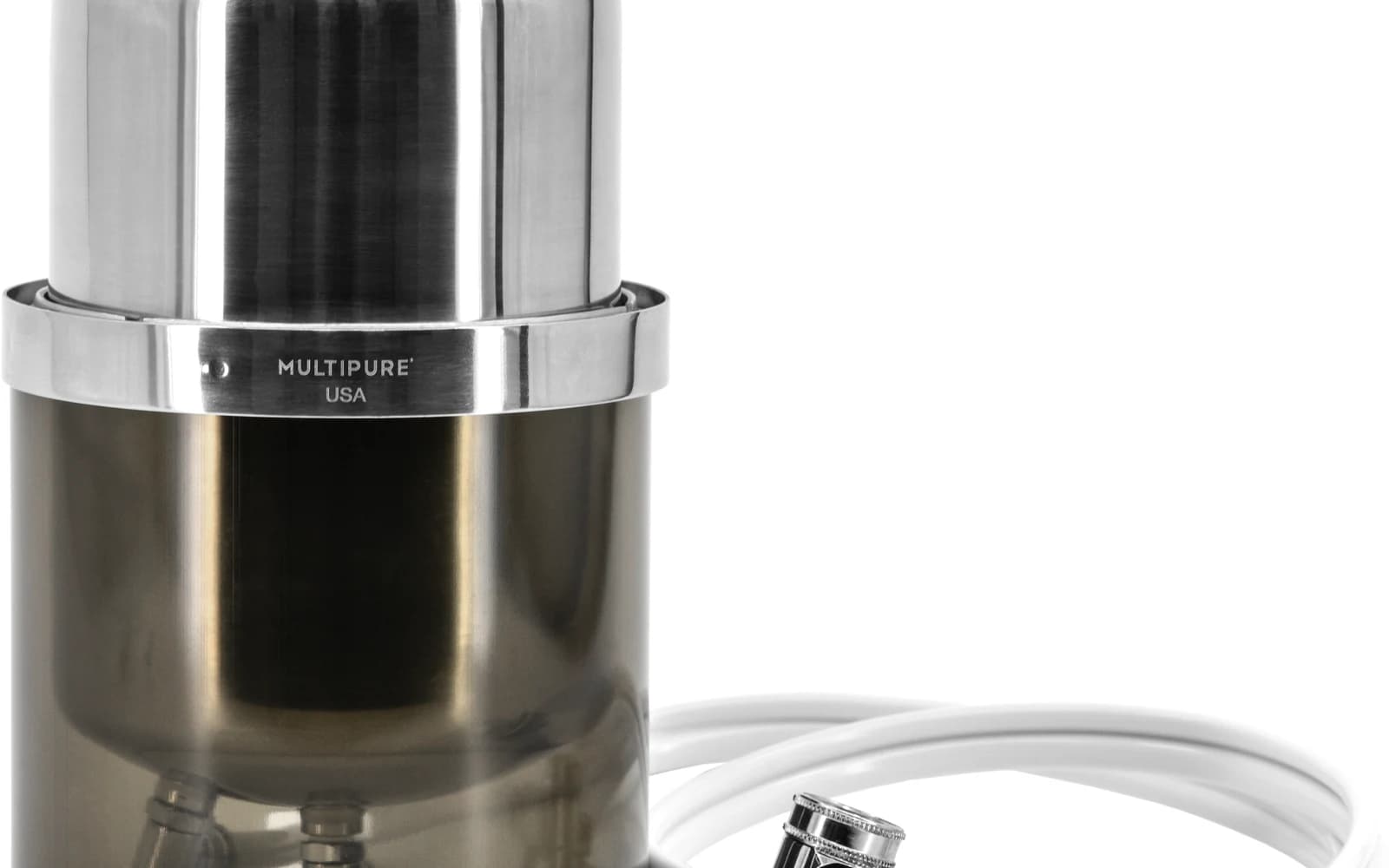 Multipure stainless steel water filter housing