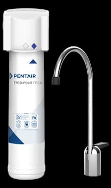 Pentair FreshPoint F1000-B1B single-stage under sink filtration system with faucet