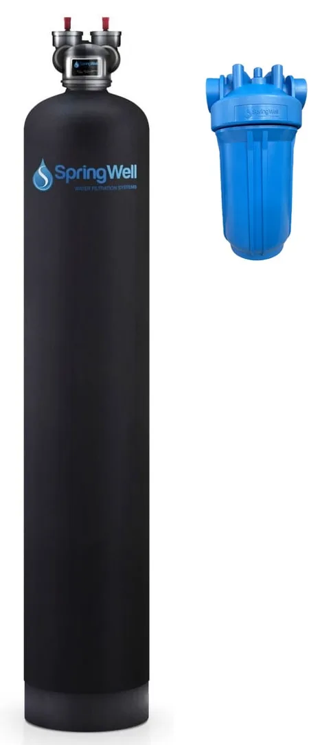 SpringWell whole house water filter product view