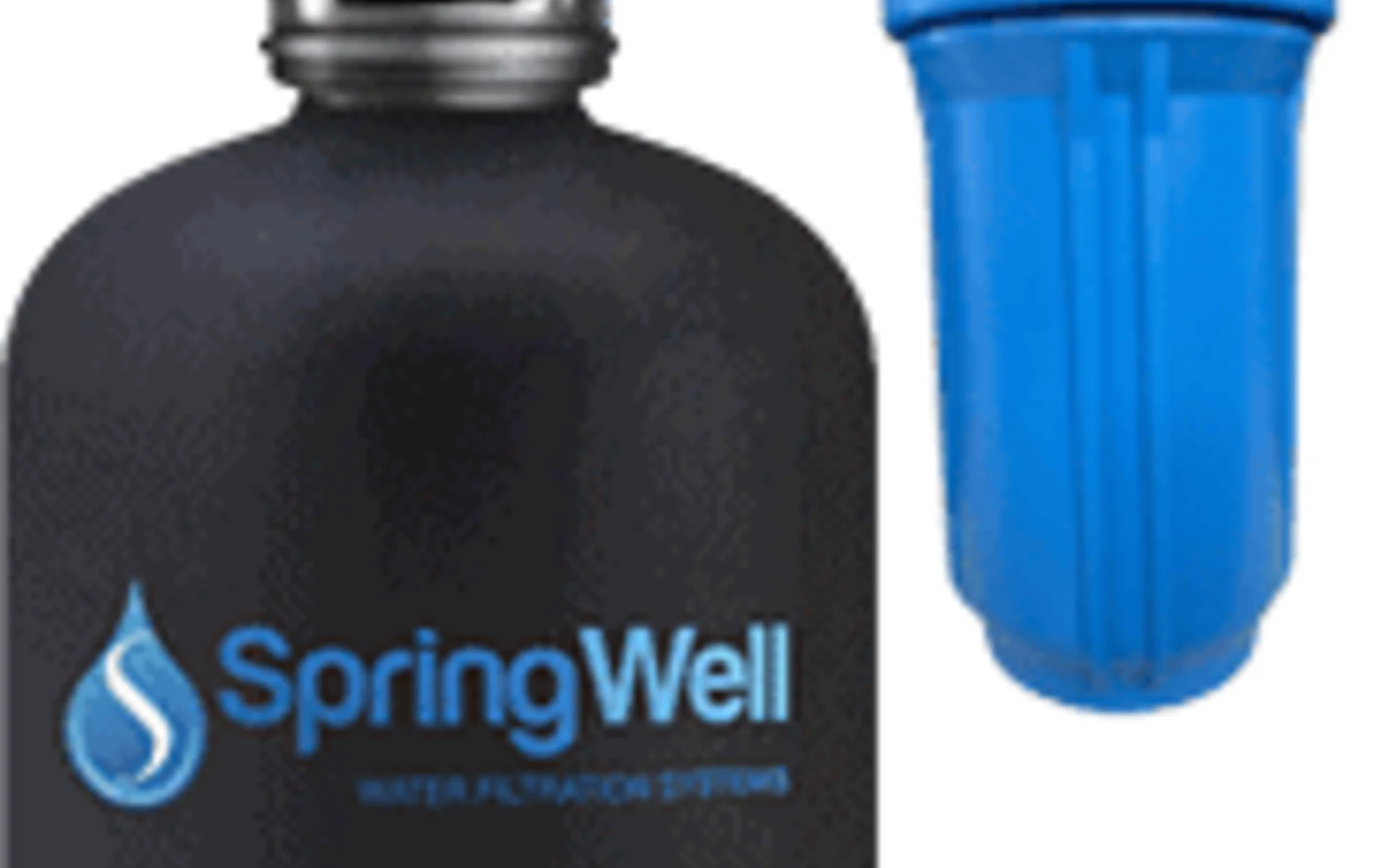 SpringWell whole house water filter tanks