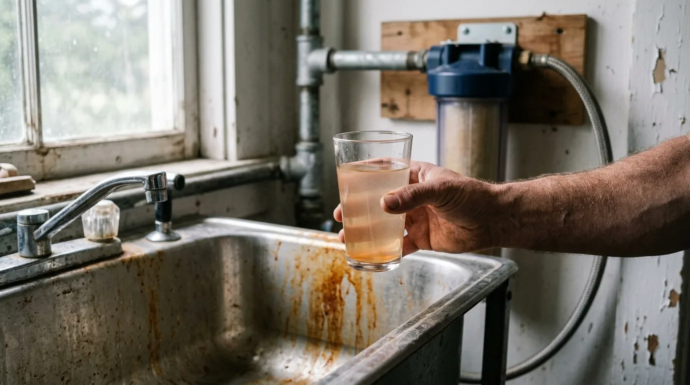 Iron and Manganese Well Water Filters: Staining and the Right Fix